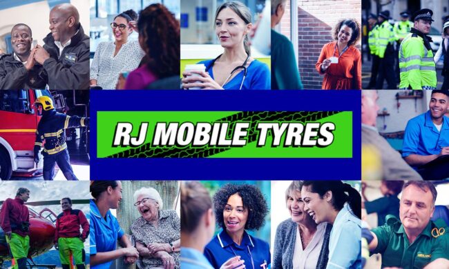 RJ Mobile Tyres - Blue Light Discount