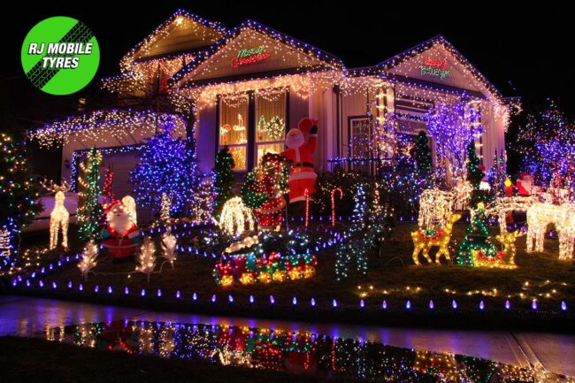 RJ Mobile Tyres - Christmas House Lights Award