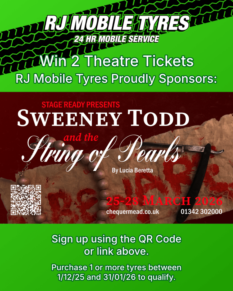 RJ Mobile Tyres Sponsors Sweeney Todd and the String of Pearls